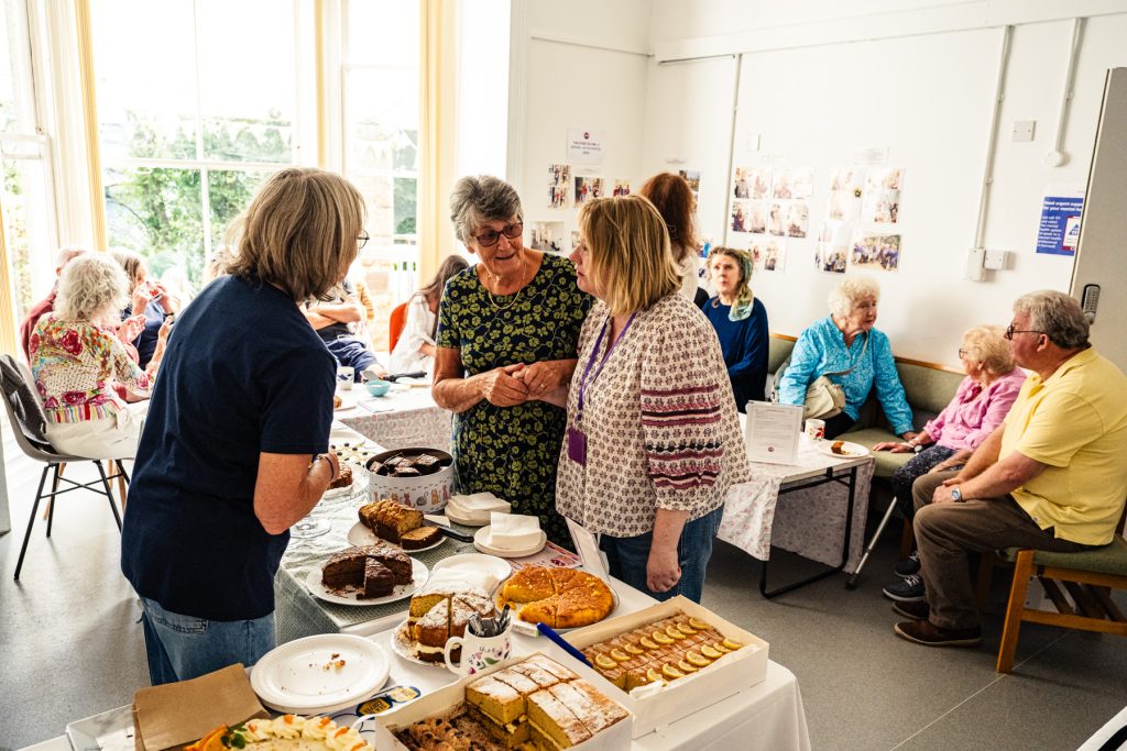 Tea and cake at the Edward Hain Centre