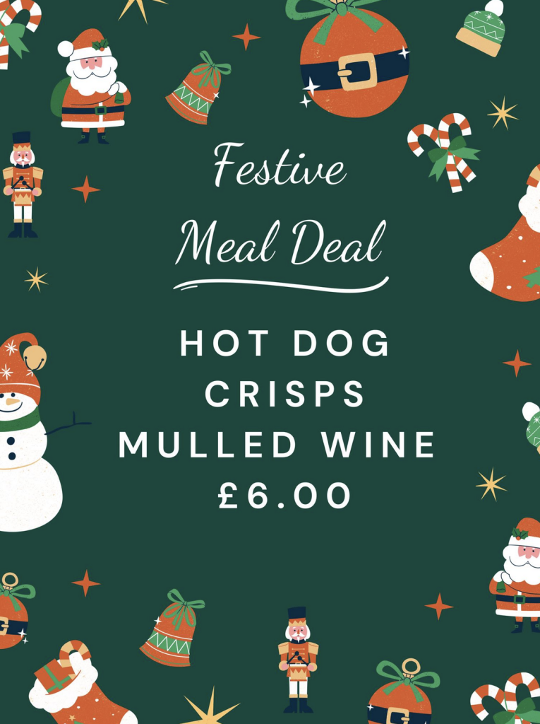 Menu of food available at Fair Mo