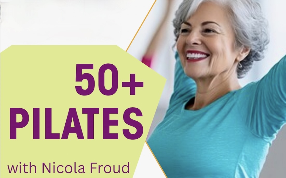 Older woman looking happy with arms outspread