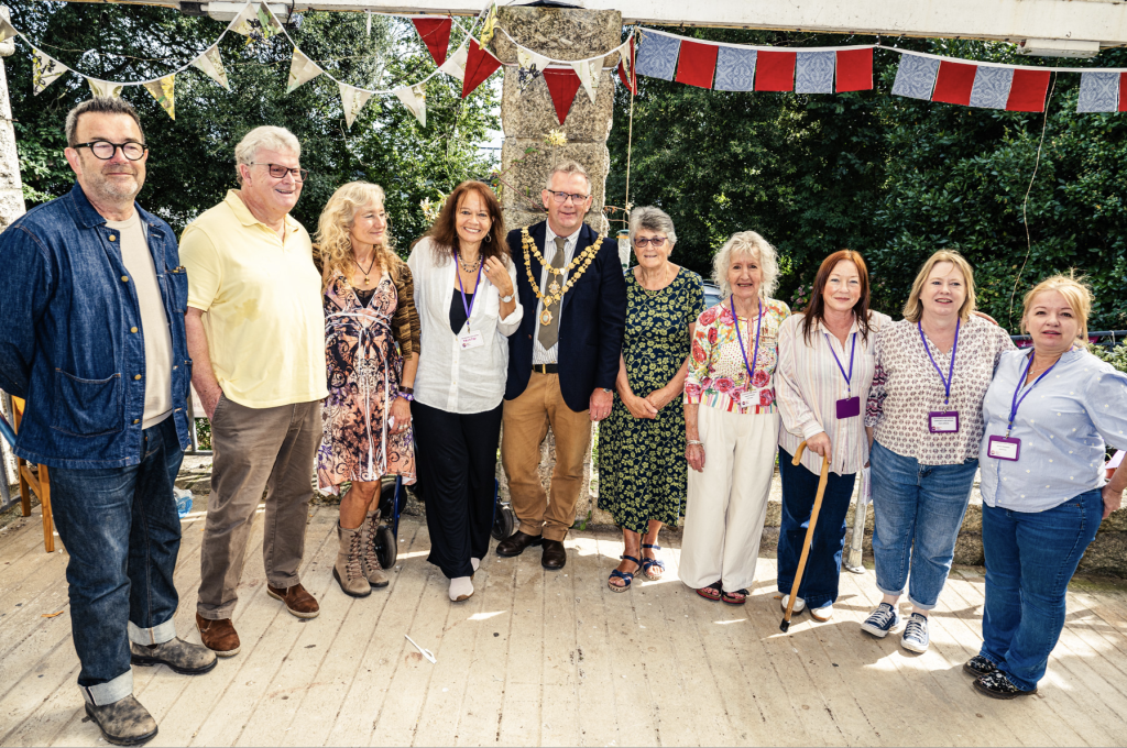 Photo of Edward Hain Centre trustees and staff