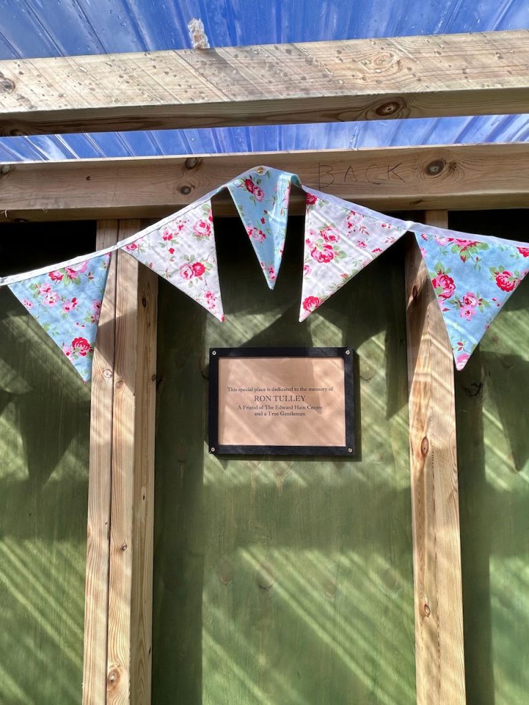 Plaque dedicated to Ron Tully