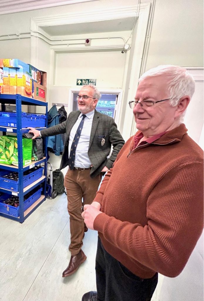 Photo of the High Sherriff w/Chris Wallis