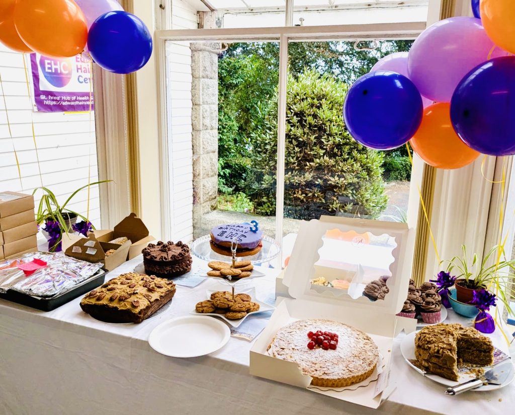 Photo of cakes and balloons