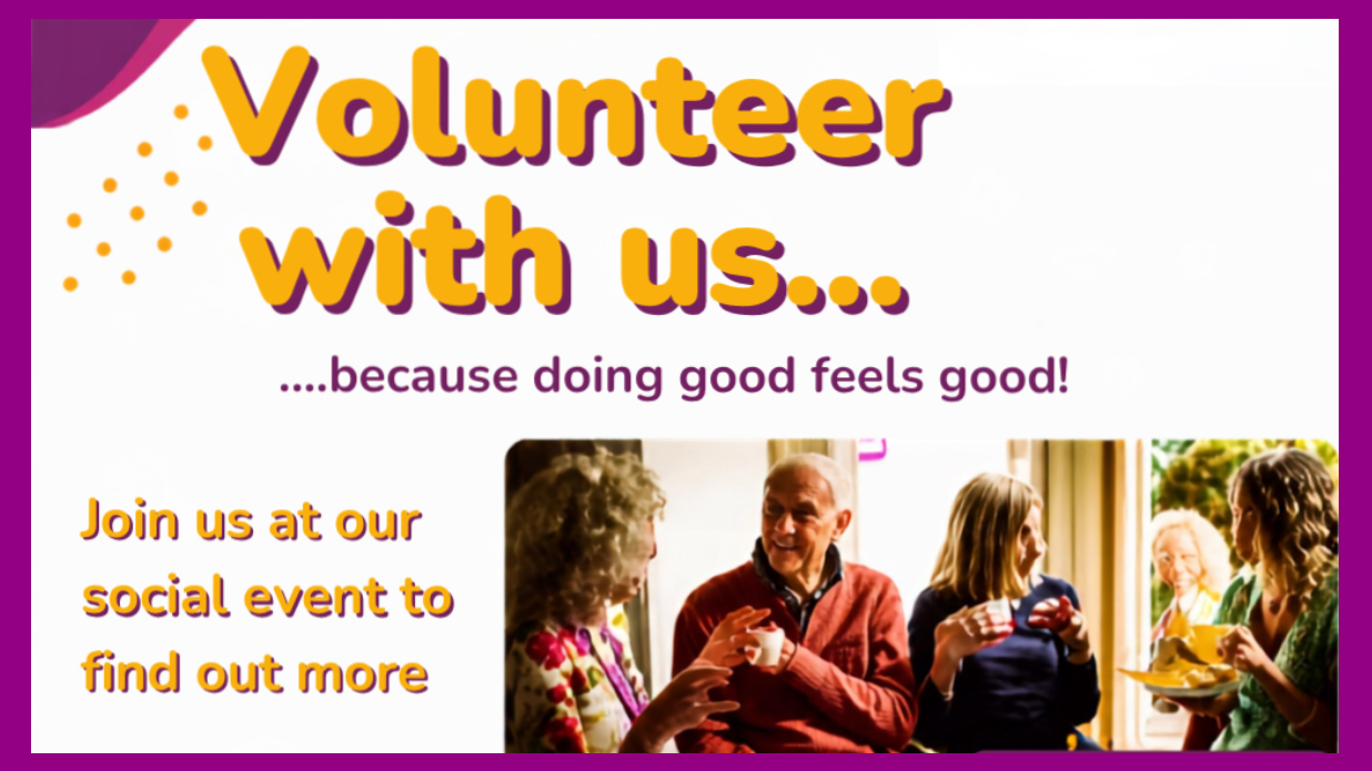 Poster of volunteer event